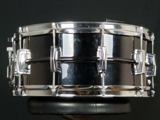 1978 Ludwig Vintage Black Beauty Snare Drum 6.  5x14 