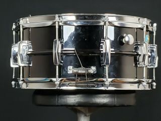 1978 Ludwig Vintage Black Beauty Snare Drum 6.  5x14 