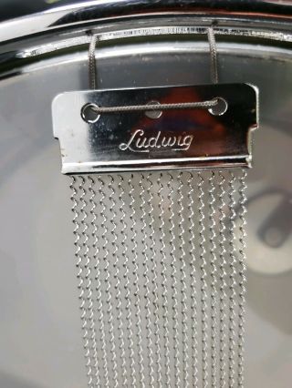 1978 Ludwig Vintage Black Beauty Snare Drum 6.  5x14 