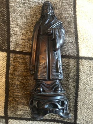 Chinese Carved Wooden Figure Number 1