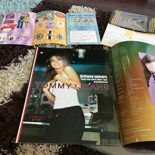 Britney Spears Baby One More Time 1999 First Tour Program with RARE 12