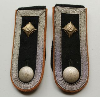 Orig German Ww 2 Shoulder Boards - Elite / Oberschar.  Tunic / Wrap - Cavalery