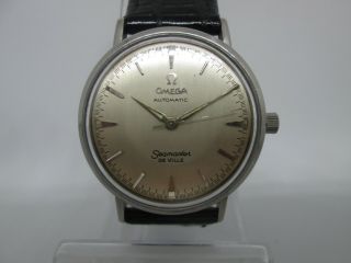Vintage Omega Seamaster Deville Cal.  550 Stainless Steel Automatic Mens Watch
