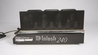 Mcintosh Mc240 Vacuum Tube Amplifier - 6l6 - 12ax7 - Vintage Classic