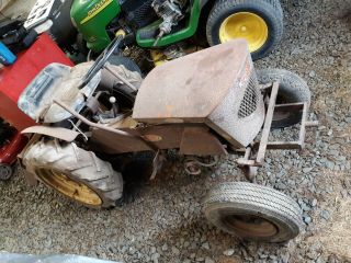 Vintage Speedex S19 Lawn And Garden Tractor With Mower Deck Barn Find