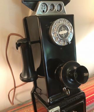 Antique Vintage Pay Phone,  Gray Manufacturing 6