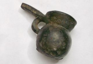 Metal Detecting Find Small Bronze Apothecary Pot