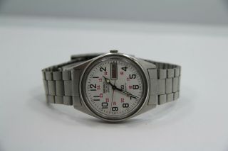 Seiko Sq - Railroad Approved Vintage Mens Quartz Watch 7123 - 8429 Battery