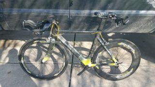 Rare,  One - Of - A - Kind Custom Blackwell Research Triathlon Bike Size 54