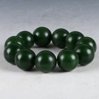 100 Natural Jade Handwork Carved Bracelet
