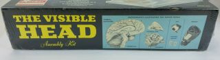 Vintage Renwal Products THE VISIBLE HEAD Assembly Model Kit 5