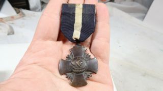 Wwii Us Navy Medal Crimped Brooch Full Size
