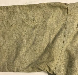 Vintage Early 1900 ' s S&L Lightweight Smooth Wool Pull - Over Shirt 11