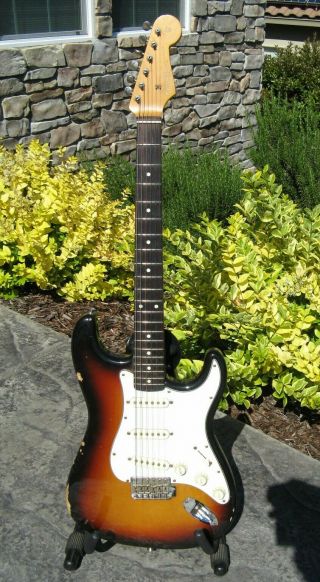 Vintage 1995 Fender Mij Stratocaster Strat Electric Guitar Japan