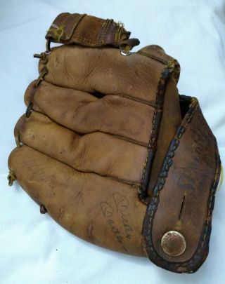 Mickey Mantle & Roger Maris Autographed Vintage Spalding Glove,  Stacks Of Plaque