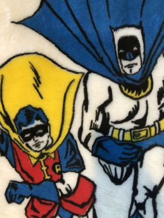 Rare Vintage 1965 Batman And Robin Rug Collectible
