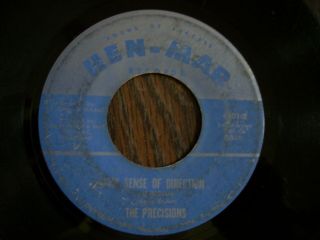 Very Rare Northern Soul The Precisions My Sense Of Direction Hen - Mar Price