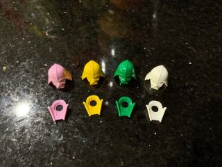 Authentic Lego Prototype Darth Vader Helmets Pink Yellow Green White Rare