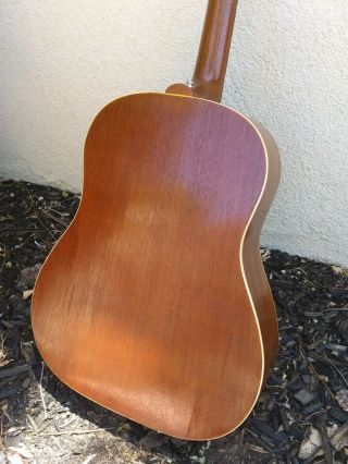 1953 Gibson J - 50 (Natural Finish J45) Vintage Acoustic Guitar w/ Case 3