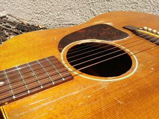 1953 Gibson J - 50 (Natural Finish J45) Vintage Acoustic Guitar w/ Case 9