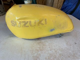 Suzuki RM370 Tank RM 370 Vintage 250 125 400 Tm Alloy Aluminum 4