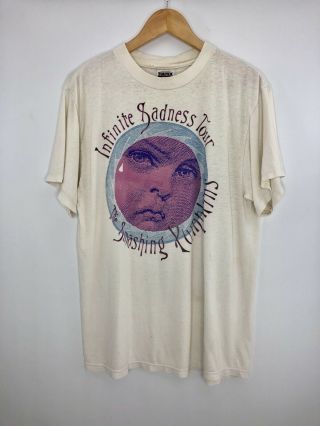 The Smashing Pumpkins Vintage 1996 Infinite Sadness Tour Tultex T - Shirt Size Lrg