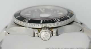 Rolex Submariner Oyster Perpetual Date Mens Vintage Stainless Steel Watch 6