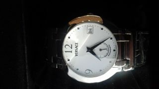 Rare Limited Edition Solid 18ct white gold Automatic Versace watch 10