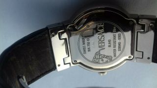 Rare Limited Edition Solid 18ct white gold Automatic Versace watch 7