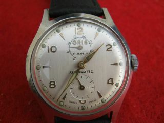 Oris Automatic Men Watch Power Reserve,  Rare To Find 1st Oris Automatic Watch