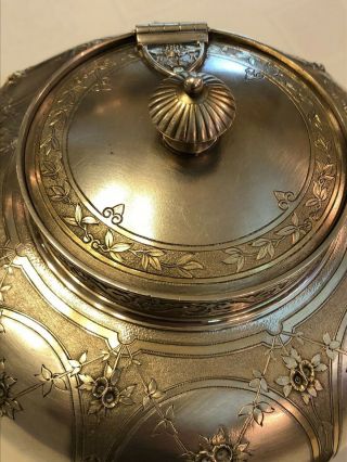 Antique Gorham Silver Sterling Tea Kettle With Stand 10