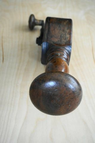 Antique Wooden Breast Drill and Brace Woodworking 7
