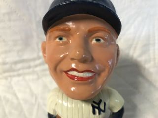 Vintage 1962 Mickey Mantle Bobble Head - York Yankees Round Base. 5
