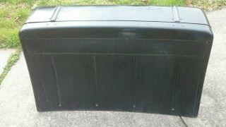 ANTIQUE TRUNK LUGGAGE CARRIER FORD MODEL A POTTER MFG METAL CURVED BACK 30 ' S 6