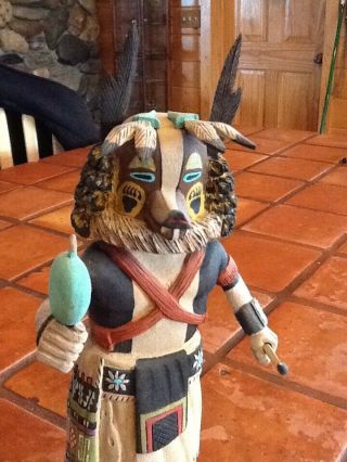 Vintage Hopi Kachina Doll By Master Carver Tino Youvello