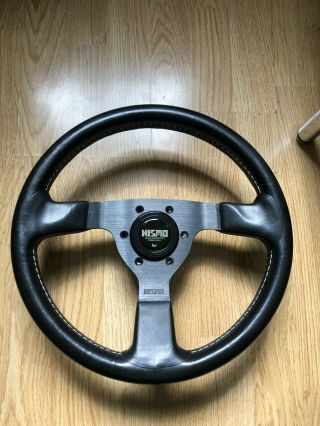 Nismo Steering Wheel Old Logo 330f Rare Jgtc Skyline Silvia Gtr R32 R33 400r S13