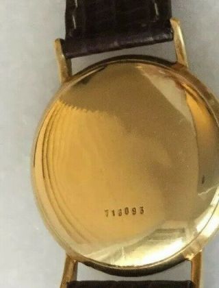 Ulysse Nardin - Vintage Solid 18 CT Yellow Gold. 3