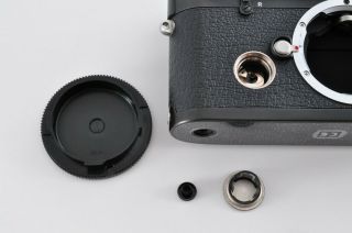 Rare Leica M6 TTL 0.  72 Black 35mm Film Rangefinder w/ Box From Japan F/S 2735 10