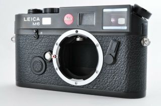 Rare Leica M6 TTL 0.  72 Black 35mm Film Rangefinder w/ Box From Japan F/S 2735 2