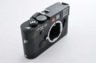 Rare Leica M6 TTL 0.  72 Black 35mm Film Rangefinder w/ Box From Japan F/S 2735 4