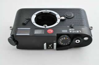 Rare Leica M6 TTL 0.  72 Black 35mm Film Rangefinder w/ Box From Japan F/S 2735 8