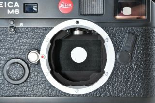 Rare Leica M6 TTL 0.  72 Black 35mm Film Rangefinder w/ Box From Japan F/S 2735 9