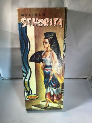 Aurora Vintage 1959 Mexican Señorita Box Still Very Rare J