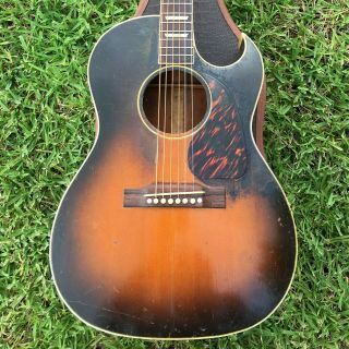 1950 Gibson Cf - 100 Cutaway Lg - 2 Sized Acoustic Guitar,  Neck Reset & Vintage Case