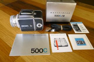 Hasselblad 500c C/m Rare Transition Camera 80mm C A12 Exc,  Glass Cla 