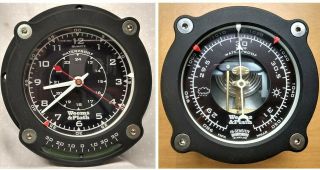 Weems & Plath Nautilus Quartz Clock & Barometer - Both Work Fine (like Atlantis)