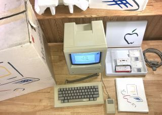 1984 APPLE MACINTOSH 128K MATCHING BOX Set 1st Model MAC M0001 RARE 3