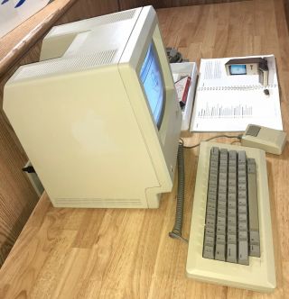 1984 APPLE MACINTOSH 128K MATCHING BOX Set 1st Model MAC M0001 RARE 8