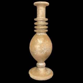 Very Rare Ancient Roman Glass Vessel 1st Century A.  D.  (11)