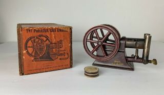 Patent 1900 Paradox Gas Engine Hit Miss Vintage Toy Schoenner,  Ernst Plank,  Otto